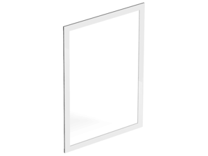 Meshlicious - Tempered Glass Side Panel - White