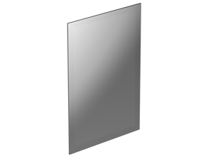 SSUPD Meshlicious Case Accessory - Tinted Tempered Glass Side Panel for Meshlicious - Tinted Mirror Gray Color