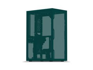 SSUPD Meshroom S Mini-ITX Small Form Factor (SFF) Case - Full Mesh Side Panel with PCIe 4.0 Riser Cable - Peacock Blue Color, Tool-Free and Easy Accessibility (Pre-Order version)