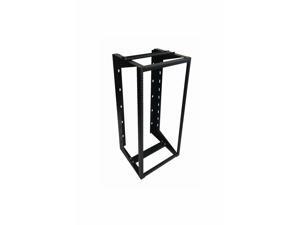 DavisLegend 24U Swing Gate Wall Mount IT Open Frame Network Rack Hinged 19" Tap Black 18in deep DavisLegend 24U Swing Gate Wall Mount IT Open Frame Network Rack Hinged 19" Tap Black 18in deep
