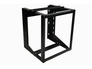DavisLegend 12U Swing Gate Wall Mount IT Open Frame Network Rack Hinged 19" Tap Black 18" deep DavisLegend 12U Swing Gate Wall Mount IT Open Frame Network Rack Hinged 19" Tap Black 18" deep
