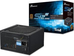 Seasonic S12III 550 SSR-550GB3 550W ATX12V & EPS12V Direct Cable Wire Output Smart & Silent Fan Control 105 °C Japanese Capacitor Power Supply Seasonic S12III 550 SSR-550GB3 550W ATX12V & EPS12V Direct Cable Wire Output Smart & Silent Fan Control 105 °C Japanese Capacitor Power Supply