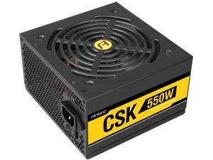 Antec Bronze Power Supply, CSK 550W 80+ Bronze Certified PSU, Continuous Power with 120mm Silent Cooling Fan, ATX 12V 2.31 / EPS 12V, Bronze Power Supply Antec Bronze Power Supply, CSK 550W 80+ Bronze Certified PSU, Continuous Power with 120mm Silent Cooling Fan, ATX 12V 2.31 / EPS 12V, Bronze Power Supply