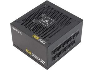 Antec HCG750 Gold Power Supply 750 Watts 80 PLUS Gold PSU with Full Modular, 120mm FDB Fan, Japanese Capacitors, ATX12V 2.4, 10 Years Support