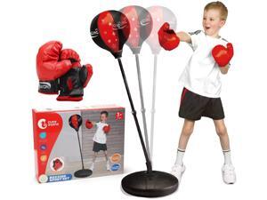 CUTE STONE Punching Bag with Boxing Gloves for Kids