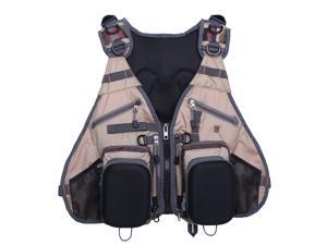 Kylebooker Fly Fishing Vest Backpack Tackle Storage Bags Adjustable for Men and Women