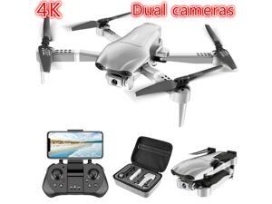 GPS Drone With 4K HD Dual Camera WIFI FPV RC Quadcopter Foldable Drone+2 Battery GPS Drone With 4K HD Dual Camera WIFI FPV RC Quadcopter Foldable Drone+2 Battery