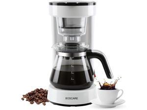 BOSCARE Coffee Maker with Reusable Filter, Small Drip Coffeemaker ,Compact Coffee Pot Brewer Machine (5 Cup) BOSCARE Coffee Maker with Reusable Filter, Small Drip Coffeemaker ,Compact Coffee Pot Brewer Machine (5 Cup)