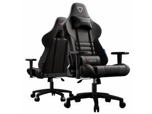 Furgle Ergonomic Gmaing Chair - Racing Seat, Height Adjustment, Pillows, Recliner, Swivel Rocker Tilt, for E-Sports, Computers, and Gaming