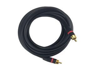 HDmatters 5M Digital Coaxial Audio/Video RCA Cable Cord RG6/U (for Digital Coax, Subwoofer, and Composite Video) gold-plated HDmatters 5M Digital Coaxial Audio/Video RCA Cable Cord RG6/U (for Digital Coax, Subwoofer, and Composite Video) gold-plated