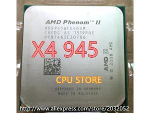 AMD Phenom II X4 945 procesador de CPU 3,0 GHz Socket AM2 +/938 AM3 L3-pin/6M Quad-CORE x4 945 AMD Phenom II X4 945 procesador de CPU 3,0 GHz Socket AM2 +/938 AM3 L3-pin/6M Quad-CORE x4 945