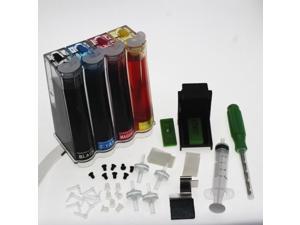 DIY Ciss Ink kit Compatible Universal Continuous Ink Supply System for HP 21 22 121 60 61 901 903 with all accessories 4 color