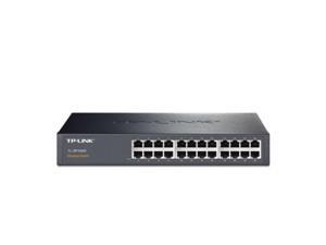TP-LINK 24 ports Fast Ethernet switch 24FE TL-SF1024D 10/100M RJ45 port Auto MDI/MDIX MAC fanless desktop /rack plug and play TP-LINK 24 ports Fast Ethernet switch 24FE TL-SF1024D 10/100M RJ45 port Auto MDI/MDIX MAC fanless desktop /rack plug and play