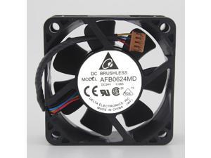 6CM  Cm 6020 24V 0.06A AFB0624MD Double Ball Frequency Converter Fan