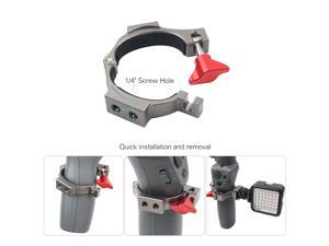 Expansion Bracket Clip Holder with 2 Hot Shoe Mounts for Microphone LED Light for DJI OSMO Mobile 2 Handheld Expansion Bracket Clip Holder with 2 Hot Shoe Mounts for Microphone LED Light for DJI OSMO Mobile 2 Handheld