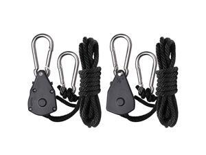 2-Pack Ratchet 1/8 Inch Adjustable Heavy Duty Tie Down Rope 2-Pack Ratchet 1/8 Inch Adjustable Heavy Duty Tie Down Rope