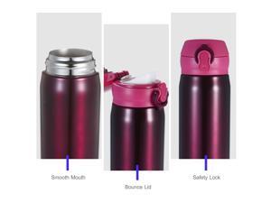 Stainless Steel Travel Mug Vacuum Thermal Insulted Cup Seal Leak Proof Water Bottle Double Walled Tumbler Cup Stainless Steel Travel Mug Vacuum Thermal Insulted Cup Seal Leak Proof Water Bottle Double Walled Tumbler Cup