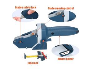 All-in-one Gypsum Board Cutting Tool with Measuring Tape and Utility Knife Mark and Cut Drywall Shingles All-in-one Gypsum Board Cutting Tool with Measuring Tape and Utility Knife Mark and Cut Drywall Shingles