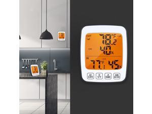 Digital Temperature & Humidity Meter Thermo-hygrometer °C/°F Thermometer Hygrometer Indoor/Outdoor T