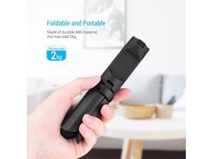 Mini Phone Holder Tripod Desktop Cell Phone Bracket Clamp with Cold Shoe Portable Foldable Smartphone Tripod Mini Phone Holder Tripod Desktop Cell Phone Bracket Clamp with Cold Shoe Portable Foldable Smartphone Tripod