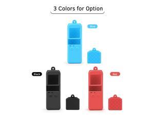 Soft Silicone Protective Body Case Holder Protector Shell with Protection Cover Cap Wrist Lanyard for DJI Osmo Soft Silicone Protective Body Case Holder Protector Shell with Protection Cover Cap Wrist Lanyard for DJI Osmo