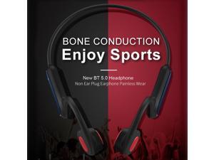 A9 Bone Conduction Headphones Painless Wireless Bluetooth 5.0 Earphone Outdoor Sports Headset IP56 Waterproof