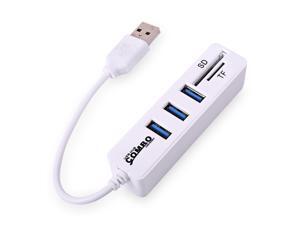 COMBO JDL-HSD8 USB Hub Combo Splitter High Speed Mini 2 In 1 COMBO JDL-HSD8 USB Hub Combo Splitter High Speed Mini 2 In 1