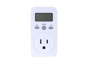 Digital Power Meter Plug-in Socket Electric Wattmeter Energy Monitor Meter LCD Display Household Measuring