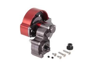 Aluminum Transmission Gearbox for 1/10 Monster Truck RC Car Crawler AXIAL SCX10 RC4WD REDCAT Aluminum Transmission Gearbox for 1/10 Monster Truck RC Car Crawler AXIAL SCX10 RC4WD REDCAT