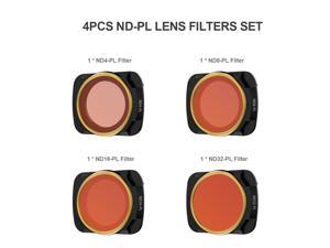 for DJI Mavic Air 2 Drone 4pcs Lens Filter Set ND4-PL ND8-PL ND16-PL ND32-PL Filter Combo Multi-coated Filters for DJI Mavic Air 2 Drone 4pcs Lens Filter Set ND4-PL ND8-PL ND16-PL ND32-PL Filter Combo Multi-coated Filters