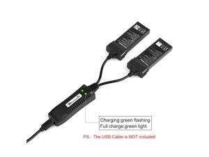 2in1 USB Balance Charger and 2pcs 3.7V 1100mAh Battery for DJI Tello RC Drone Quadcopter 2in1 USB Balance Charger and 2pcs 3.7V 1100mAh Battery for DJI Tello RC Drone Quadcopter