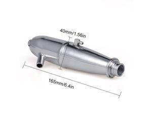 RC Car Exhaust Pipe Exhaust Joint Tubing for HSP HPI Redcat 1/8 Nitro RC Car BQ004 SH GO 21/28 Engine RC Car Exhaust Pipe Exhaust Joint Tubing for HSP HPI Redcat 1/8 Nitro RC Car BQ004 SH GO 21/28 Engine