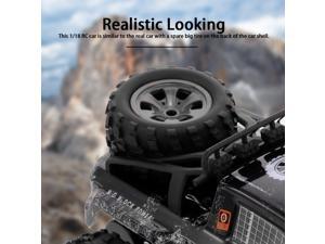 KY-1886A 2.4GHz 1/18 2WD Big Wheel RC Car Off-Road Buggy Pickup Truck for Kids Beginners