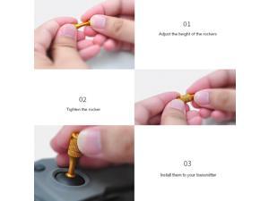STARTRC Adjustable Remote Controller Rocker Stick Aluminum Alloy Joystick Pair Compatible with DJI Mavic Mavic STARTRC Adjustable Remote Controller Rocker Stick Aluminum Alloy Joystick Pair Compatible with DJI Mavic Mavic
