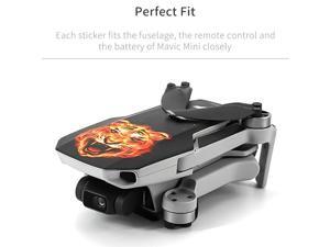 Compatible with DJI Mavic Mini Drone Stickers Waterproof Anti Scratch Drone Surface Guard PVC Sticker DIY Compatible with DJI Mavic Mini Drone Stickers Waterproof Anti Scratch Drone Surface Guard PVC Sticker DIY