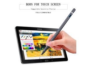 Stylus pens for ipad Pencil, 1.45mm Capacitive Pen High Sensitivity & Fine Point, Magnetism Cover Cap, Universal for Apple/iPhone/Ipad pro/Android/Microsoft/Surface and Other Touch Screens, Black Stylus pens for ipad Pencil, 1.45mm Capacitive Pen High Sensitivity & Fine Point, Magnetism Cover Cap, Universal for Apple/iPhone/Ipad pro/Android/Microsoft/Surface and Other Touch Screens, Black