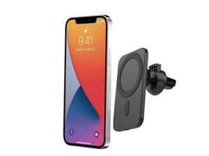 Car Mount Wireless Charger with MagSafe for iPhone 12/12 Pro/12 mini/12 Pro Max Car Mount Wireless Charger with MagSafe for iPhone 12/12 Pro/12 mini/12 Pro Max