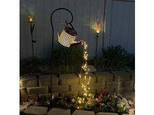 Solar Watering Can Light, Firefly Bunch Lights Waterproof Waterfall String Lights, Outdoor Garden Fairy Light Decor for Home Path Patio Yard Lawn Metal Statues Solar Watering Can Light, Firefly Bunch Lights Waterproof Waterfall String Lights, Outdoor Garden Fairy Light Decor for Home Path Patio Yard Lawn Metal Statues