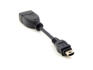 CY VMC-UAM1 USB 2.0 OTG Cable Mini A Type Male to USB Female Host for Sony Handycam & PDA & Phone U2-007