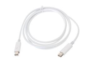 CY Thunderbolt 2 Port Male to Male Video Data Cable for MacBook & SSD & Displays TB-004-WH