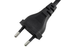 CY Europe 2pin Male to 90 Degree Right Angled IEC 320 C7 Power Supply Cord cable 1M PW-039-EU-1.0M CY Europe 2pin Male to 90 Degree Right Angled IEC 320 C7 Power Supply Cord cable 1M PW-039-EU-1.0M