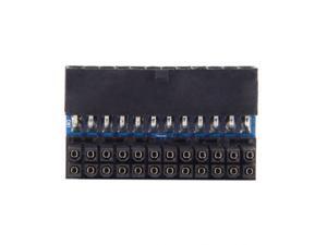 Jimier ATX 24Pin Female to 24pin Male 90 Degree Power Adapter Mainboard Motherboard for Desktops PC Supply PW-007 Jimier ATX 24Pin Female to 24pin Male 90 Degree Power Adapter Mainboard Motherboard for Desktops PC Supply PW-007