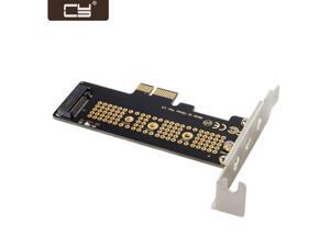 CY Low Profile PCI-E 3.0 x1 Lane to M.2 NGFF M-Key SSD Nvme AHCI PCI Express Adapter Card SA-008 CY Low Profile PCI-E 3.0 x1 Lane to M.2 NGFF M-Key SSD Nvme AHCI PCI Express Adapter Card SA-008