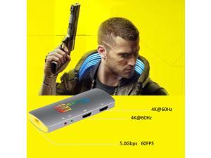 MiraBox Capture Card - HSV3217 4K@60Hz 60FPS USB3.0 Type-C FHD Game Capture Device for Facebook YouTube Game Live Streaming MiraBox Capture Card - HSV3217 4K@60Hz 60FPS USB3.0 Type-C FHD Game Capture Device for Facebook YouTube Game Live Streaming