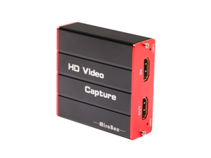MiraBox HDMI Game Capture - HSV320 Economical USB Video Capture for PS4 Wii U DSLR Xbox on OBS Live Streaming