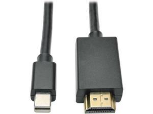 Tripp Lite Mini DisplayPort to HD Cable Adapter, MDP to HDMI (M/M), MDP2HDMI, 1080p, 12 ft. (P586-012-HDMI)