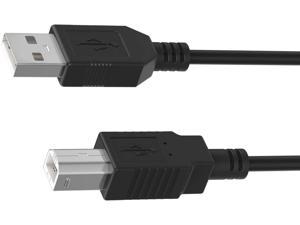 15ft USB 2.0 Extension & 10ft A Male/B Male Cable for Kodak ESP 7250 All-in-One Printer