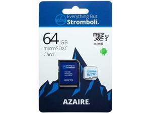 Microsd 64Gb Azaire Class 10 Sdxc Memory Card For Samsung Smartphone Works With Galaxy A31, A41, M31, A20s, A71 5G U3 Uhs-1