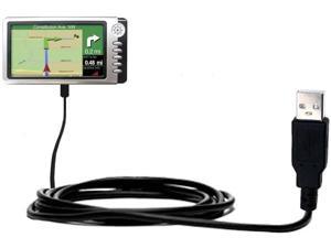 Compact and Retractable USB Power Port Ready Charge Cable Designed for The Magellan Roadmate 1324 and uses TipExchange