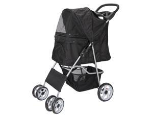 ZENY Folding Dog Stroller Travel Carrier Small Medium Cat Pet with Safe Cup Holder Pet Gear Dog Strollers with Detachable Carriers, Black ZENY Folding Dog Stroller Travel Carrier Small Medium Cat Pet with Safe Cup Holder Pet Gear Dog Strollers with Detachable Carriers, Black